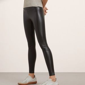 WILFRED FREE FAUX LEATHER LEGGINGS